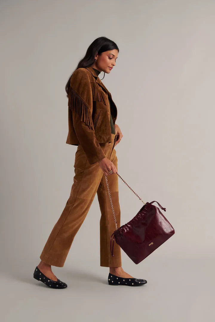 Veste Serena croute camel