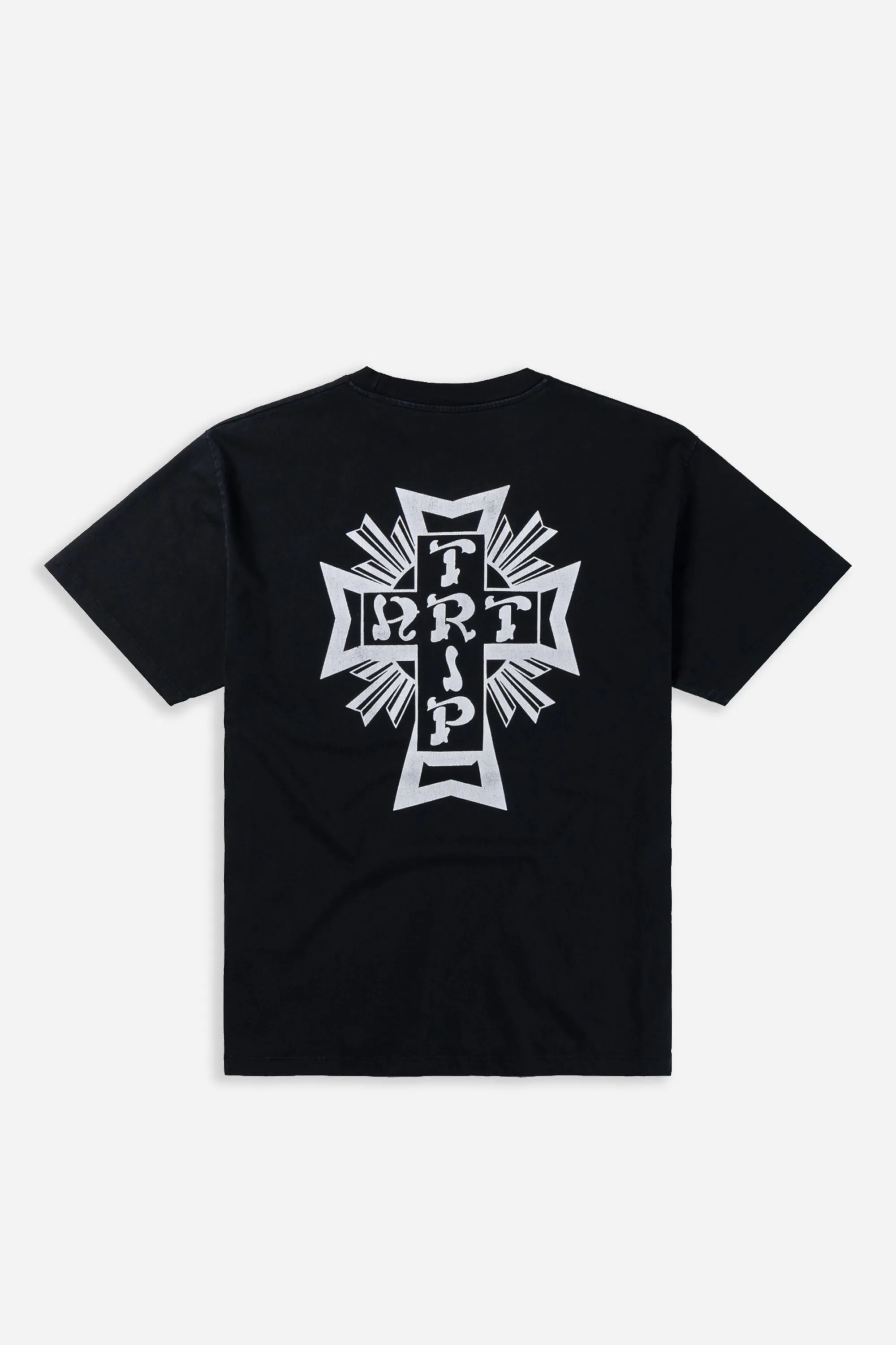 Vintage Lords of Art Trip SS Tee Washed Black