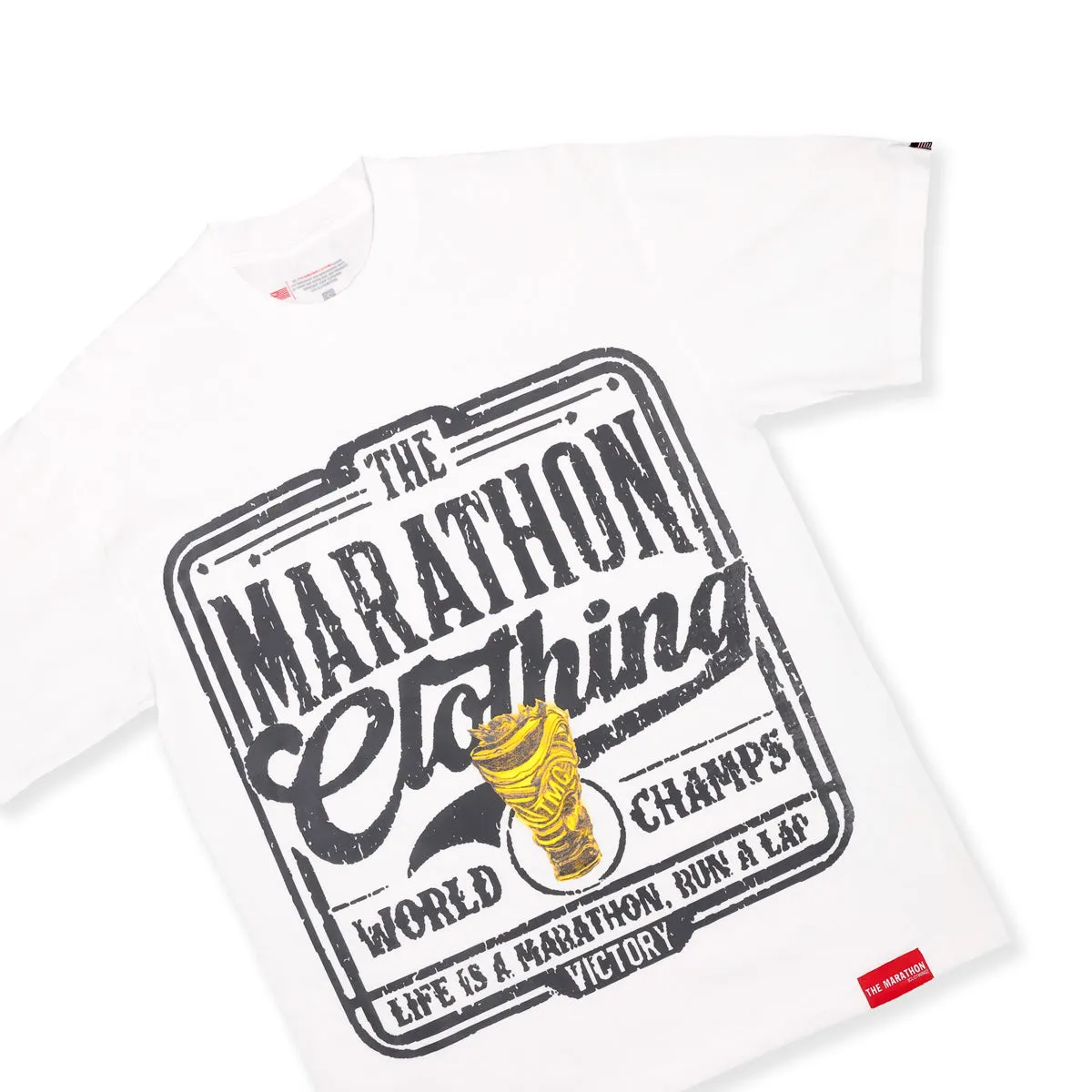 Vintage Marathon World Champs T-Shirt - White