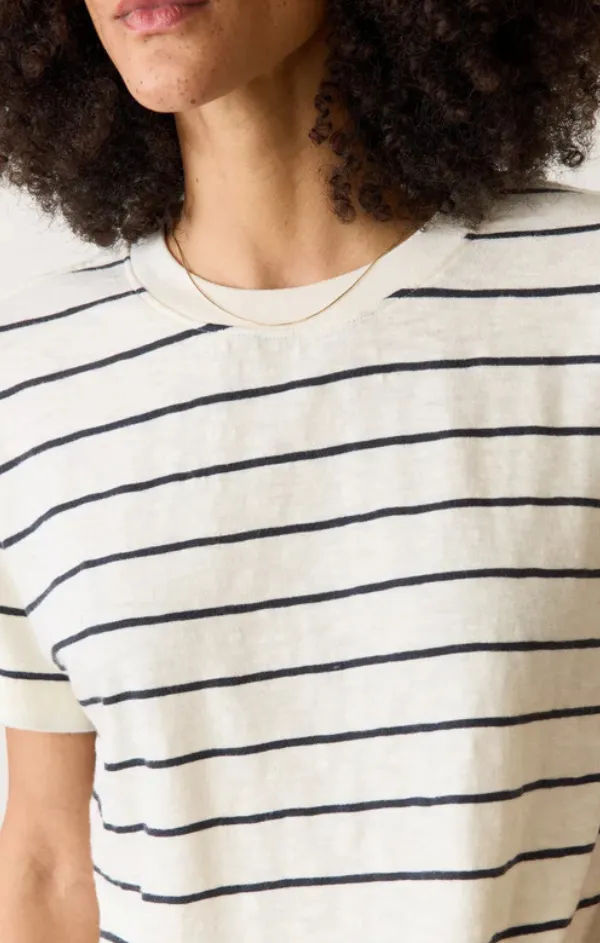 Vintage Slub Crop Tee