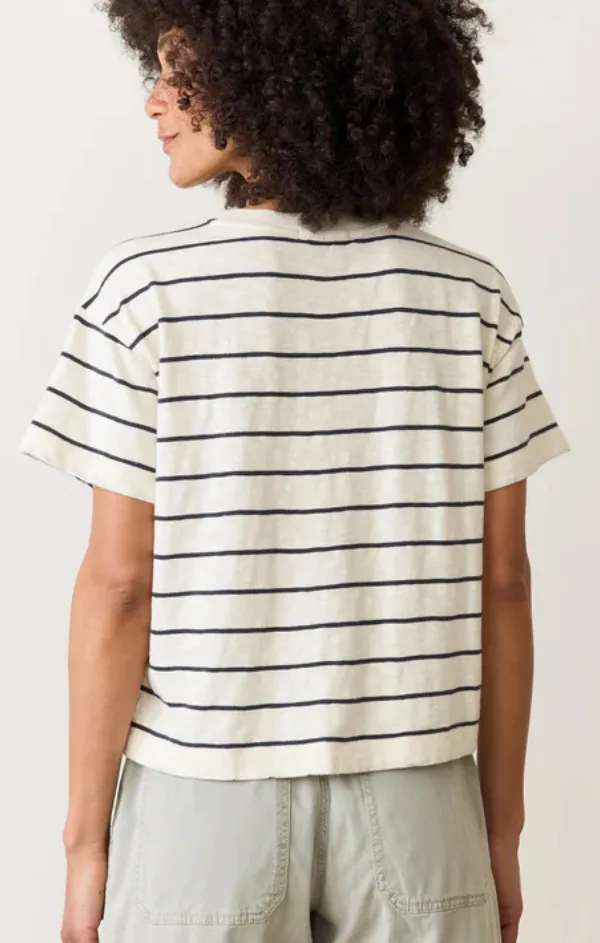 Vintage Slub Crop Tee