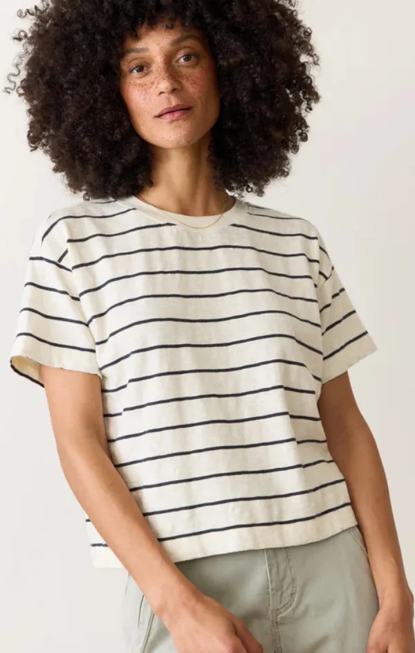 Vintage Slub Crop Tee