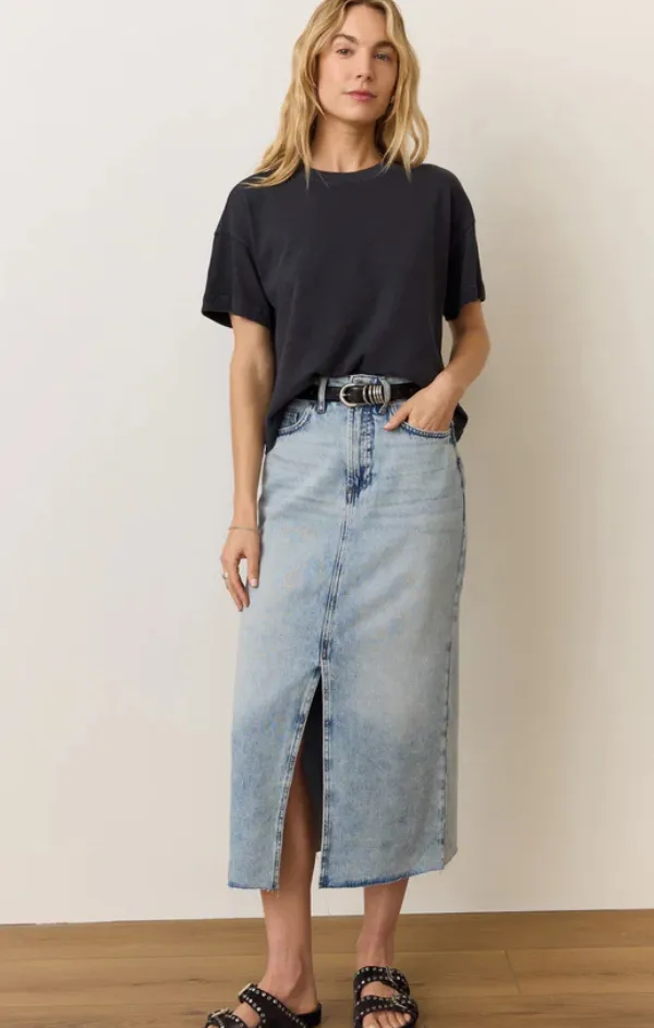 Vintage Slub Crop Tee