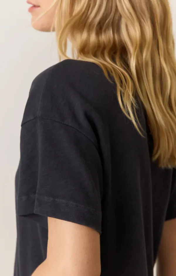 Vintage Slub Crop Tee