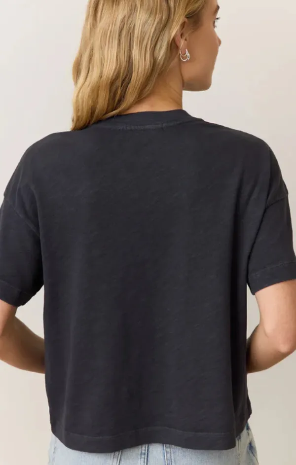 Vintage Slub Crop Tee