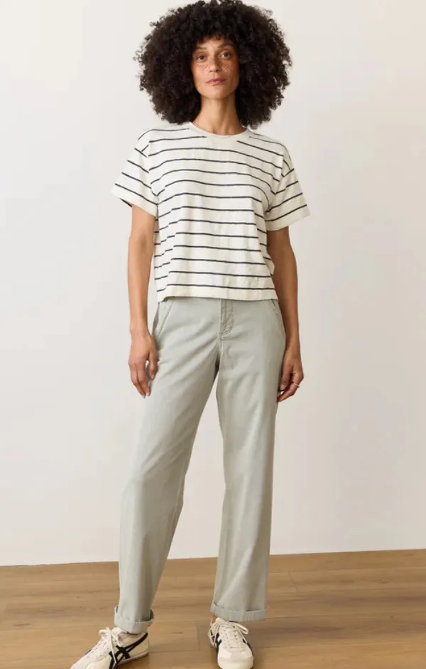 Vintage Slub Crop Tee