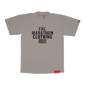 Vintage TMC Stacked Logo T-Shirt - Mocha Grey/Black