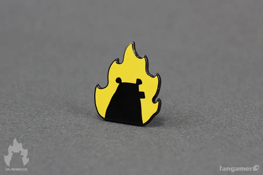 Vlambeer Logo Lapel Pin