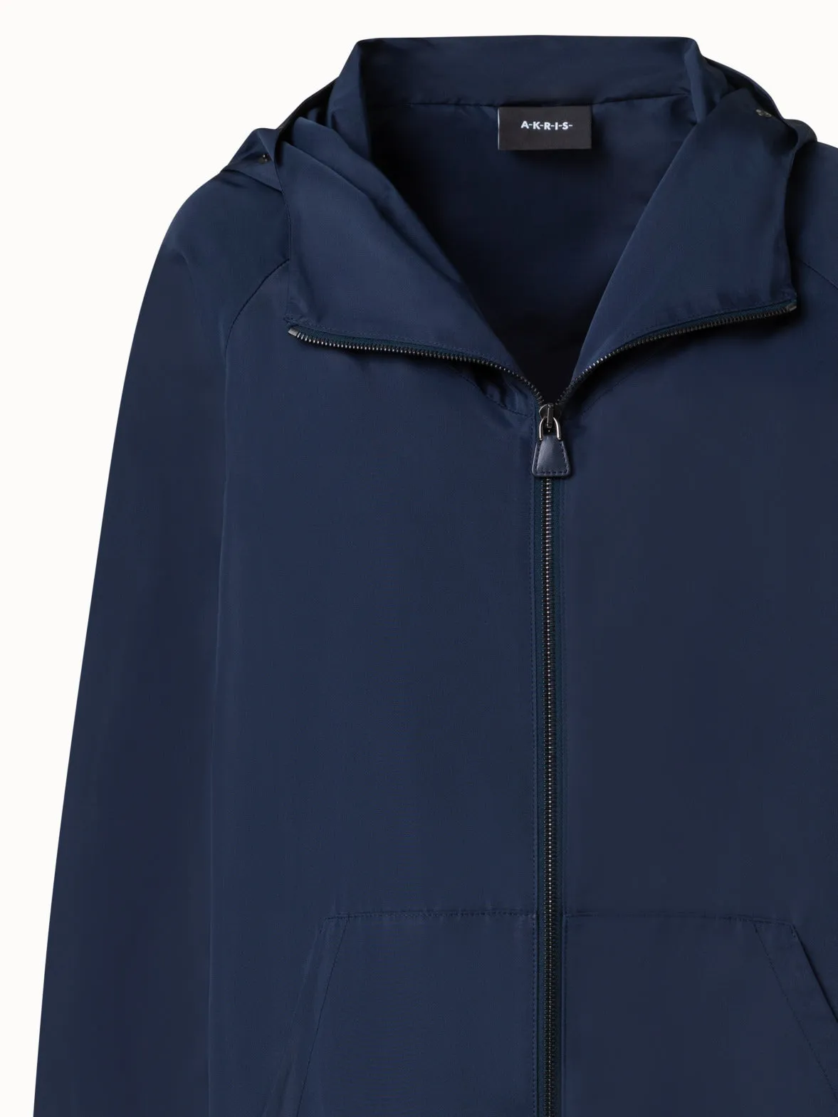 Water-Repellent Silk Taffeta Parka