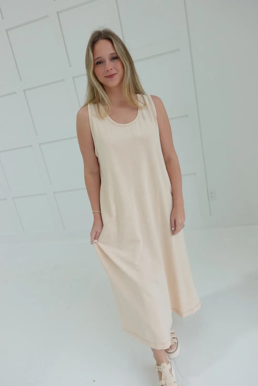 Waverly Casual Maxi - Oatmeal