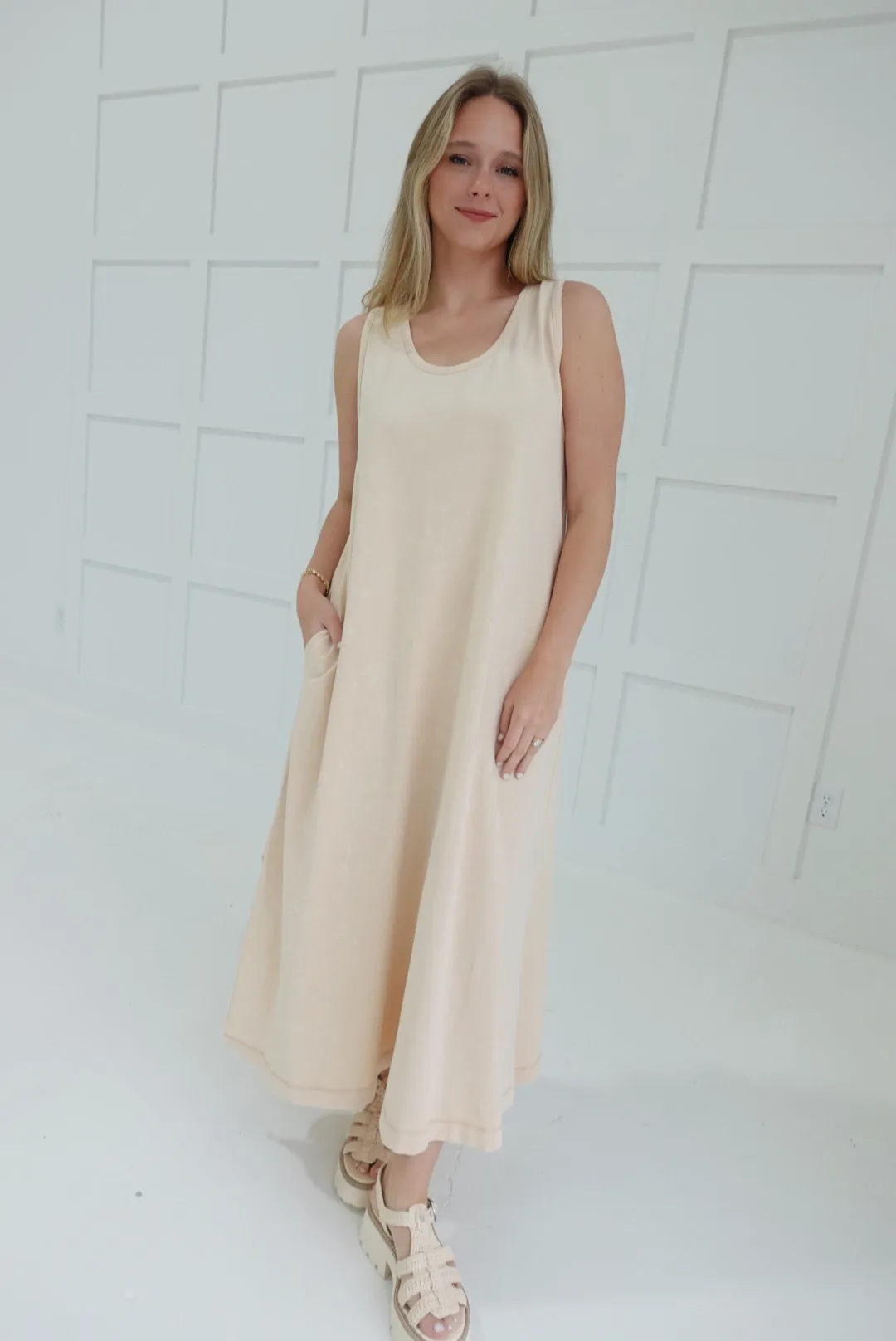 Waverly Casual Maxi - Oatmeal
