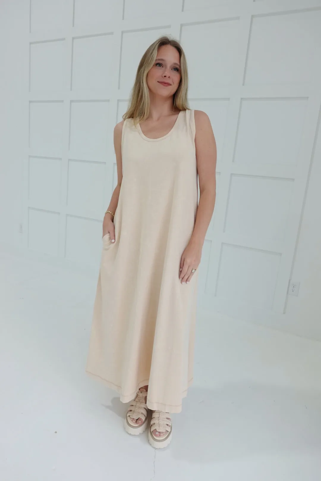 Waverly Casual Maxi - Oatmeal