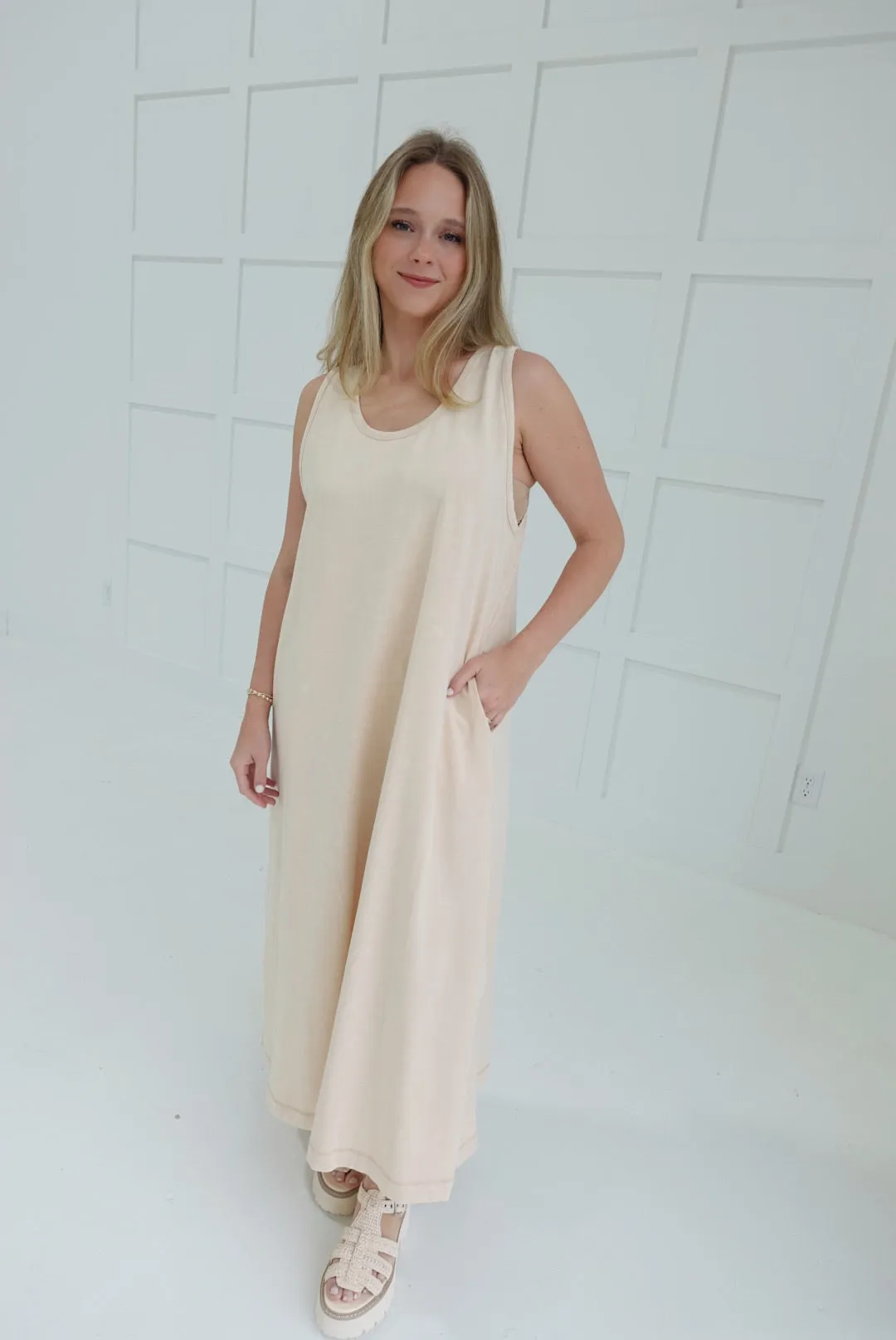 Waverly Casual Maxi - Oatmeal