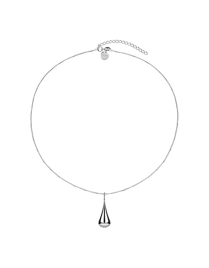 Weeping Widow Necklace Silver