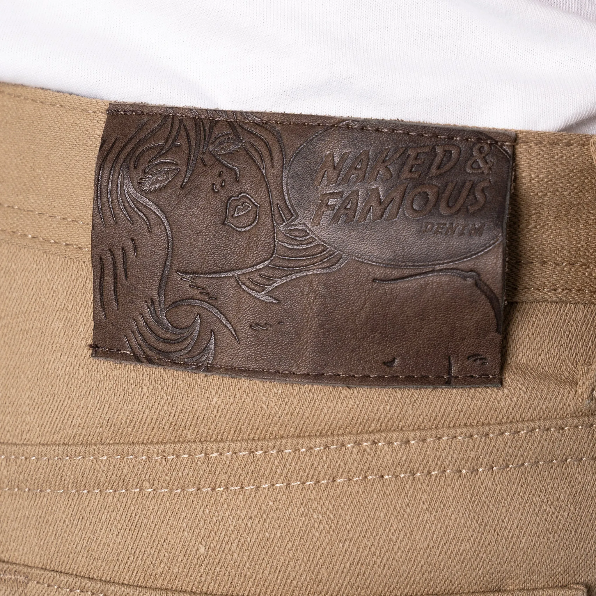 Weird Guy - Camel Slub Selvedge