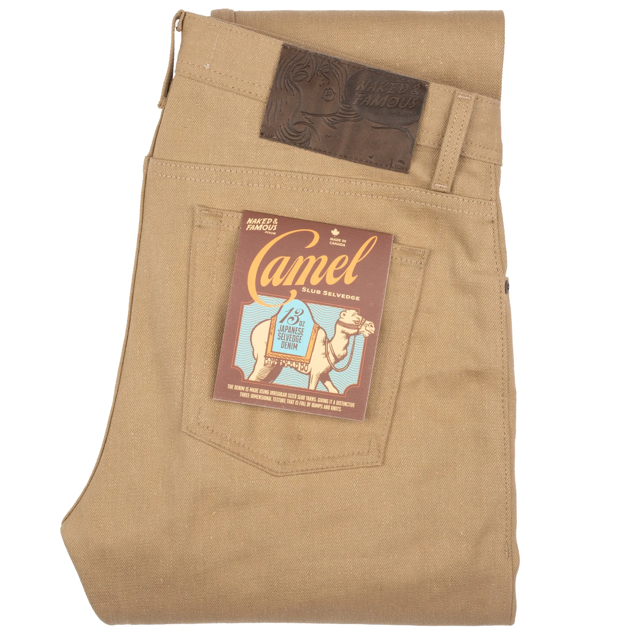 Weird Guy - Camel Slub Selvedge