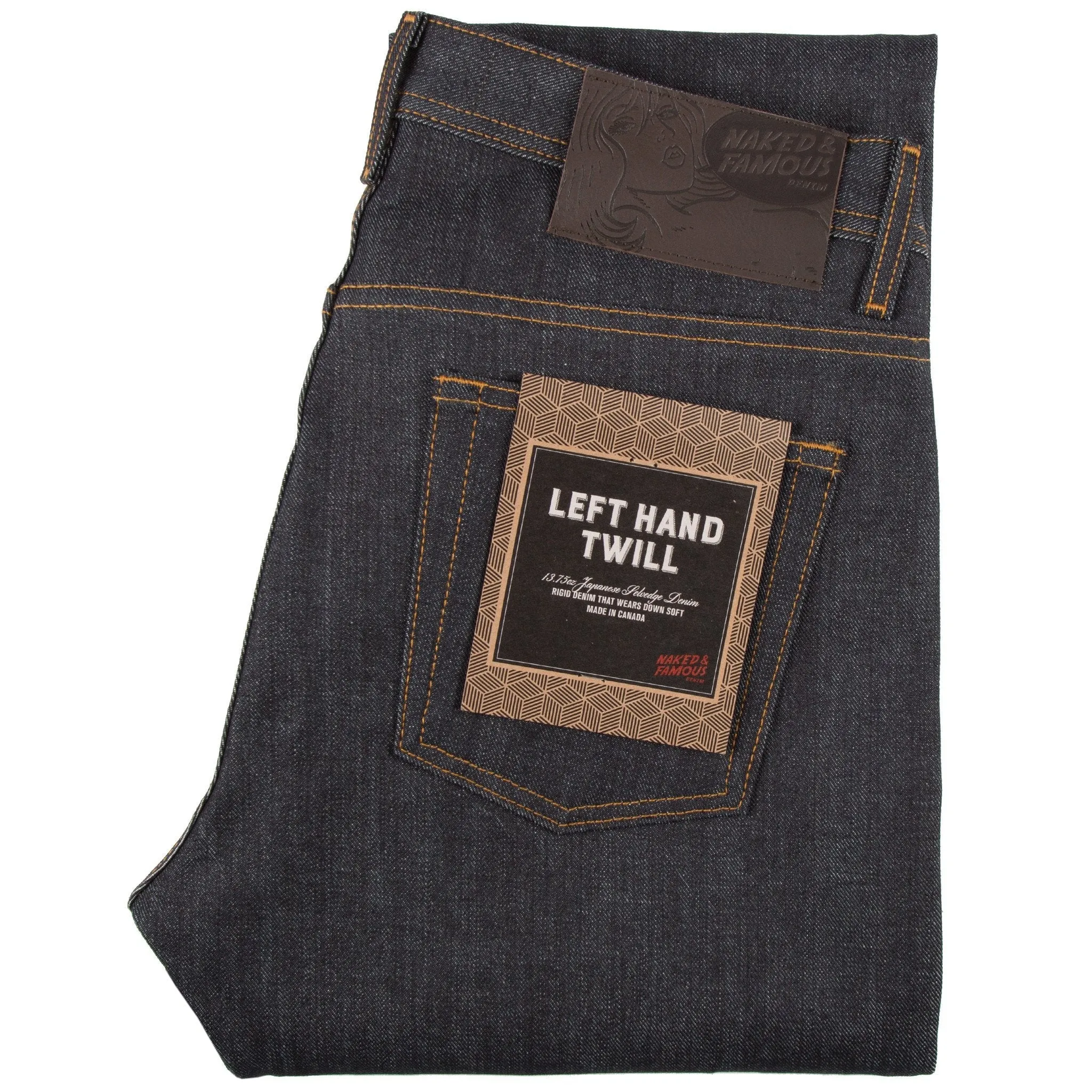 Weird Guy - Left Hand Twill Selvedge - 36 Long Inseam