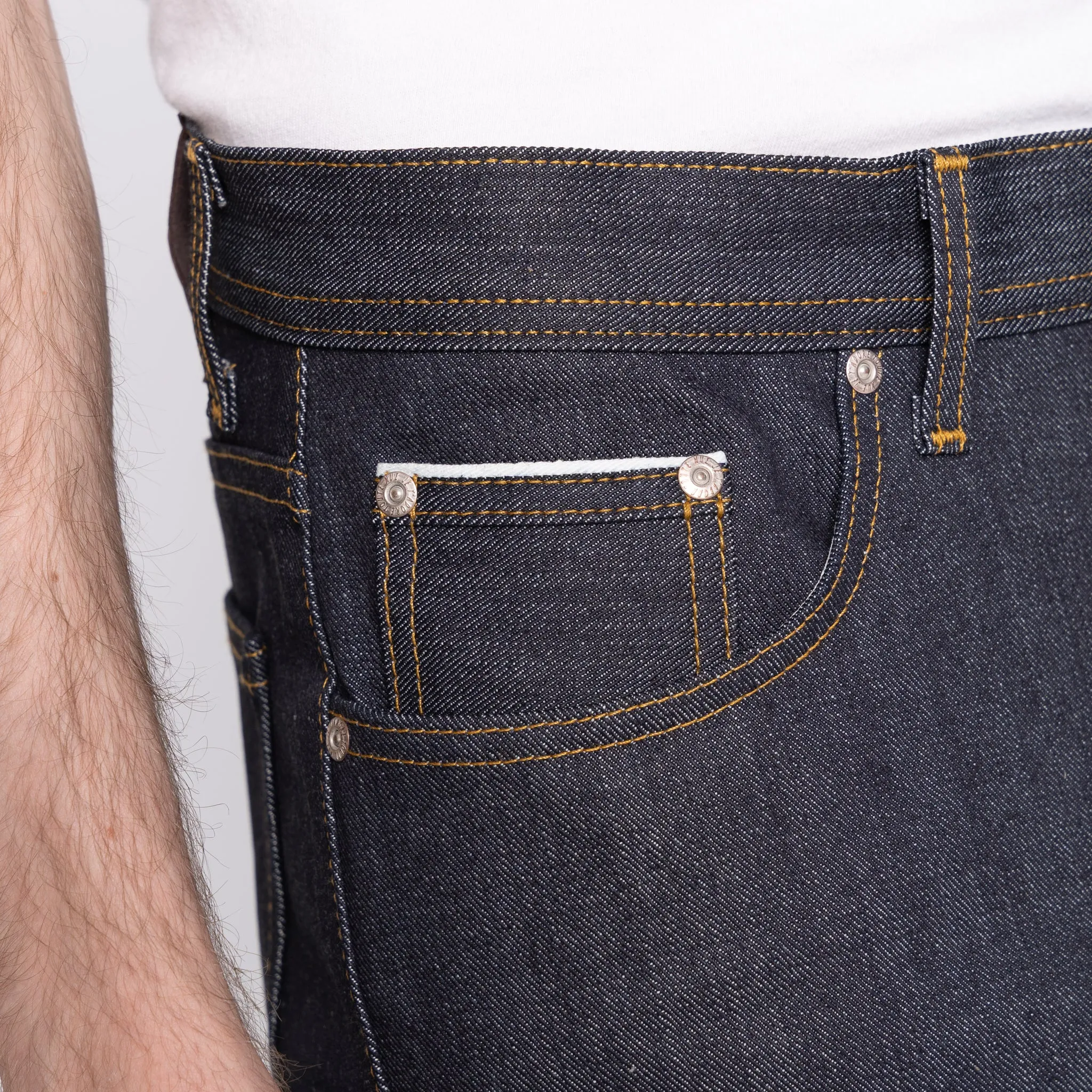 Weird Guy - Left Hand Twill Selvedge - 36 Long Inseam