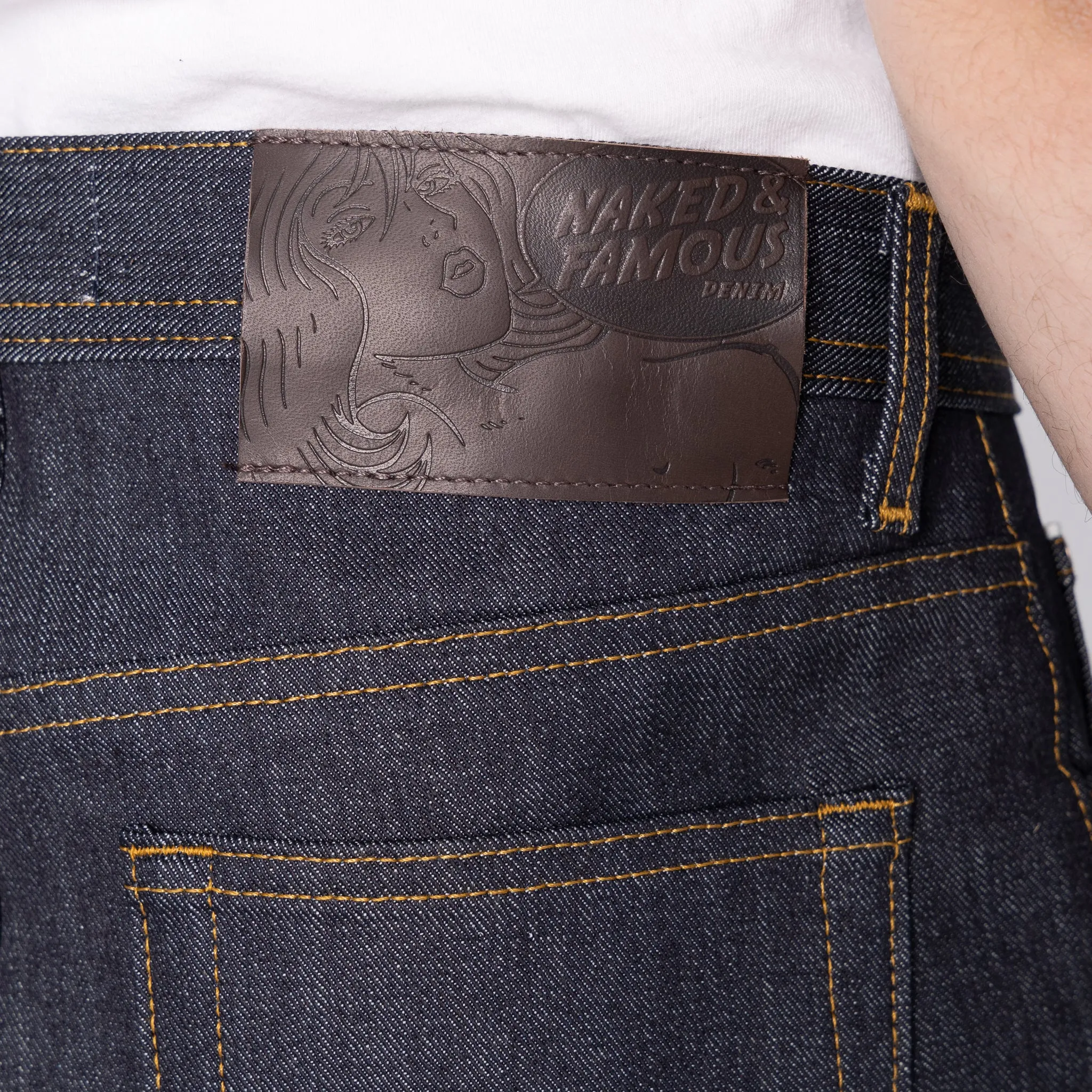 Weird Guy - Left Hand Twill Selvedge - 36 Long Inseam
