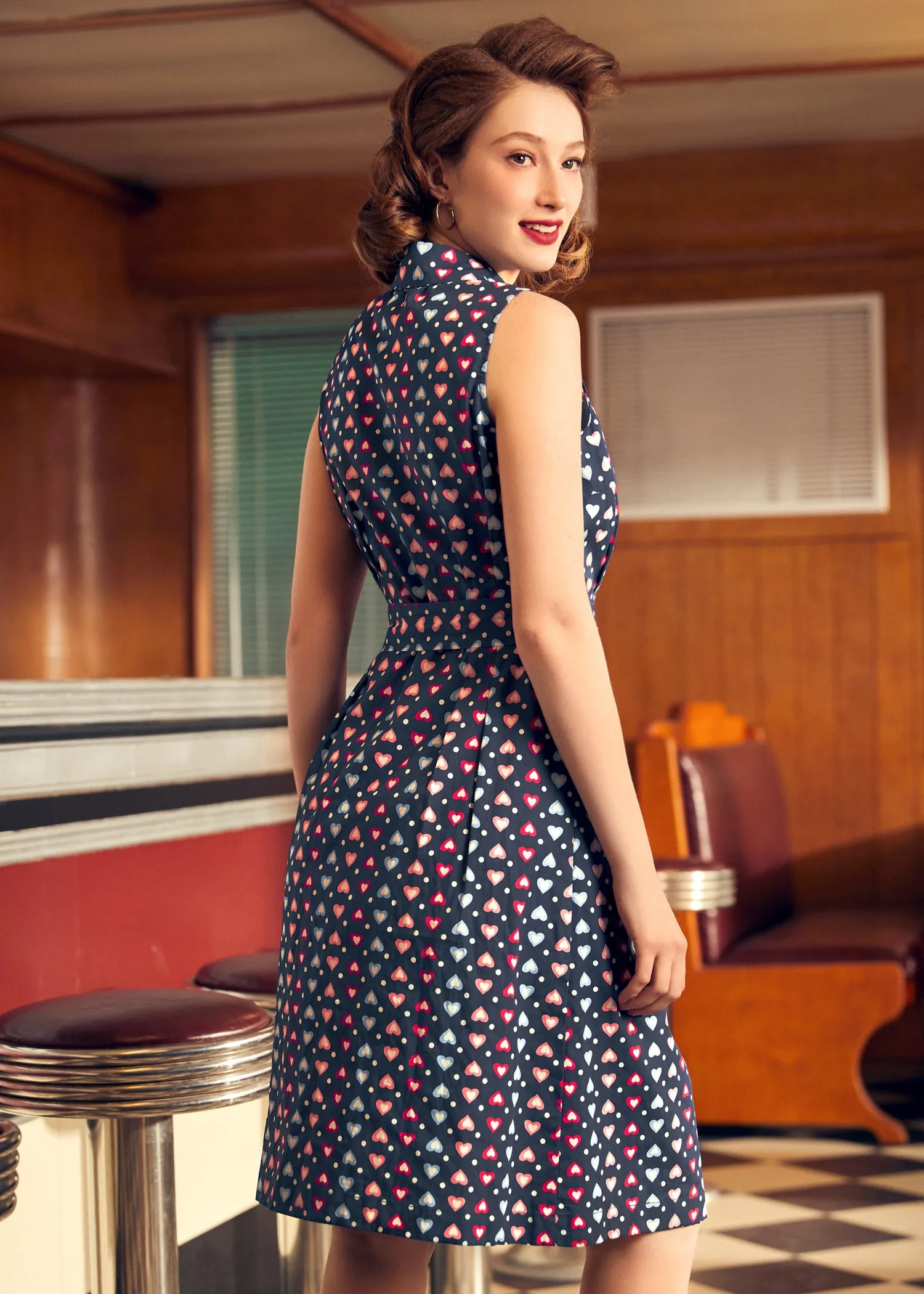 Whimsical Wanderlust Shirt Dress