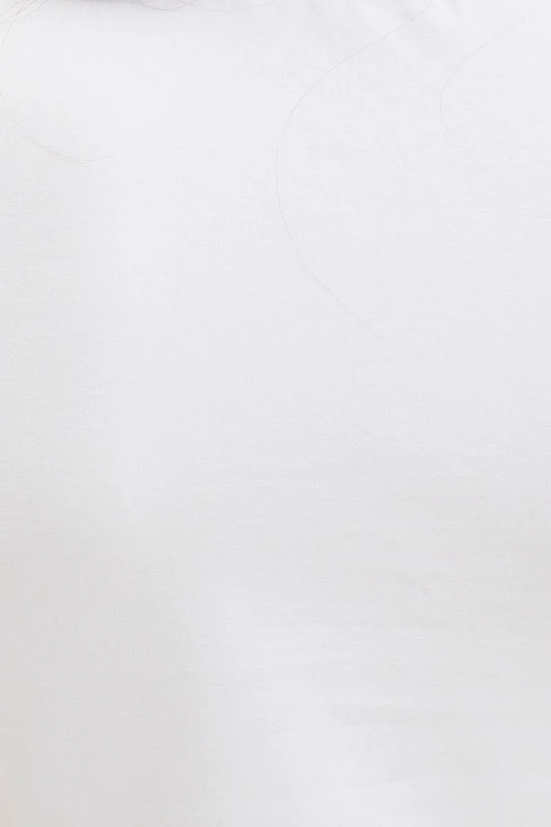 White Baby Tee