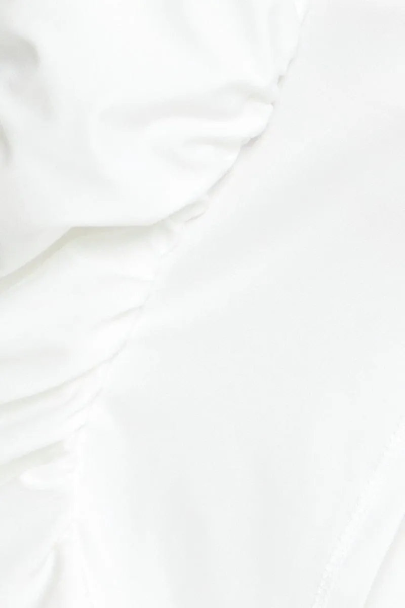 White Tie Shoulder Top Cami