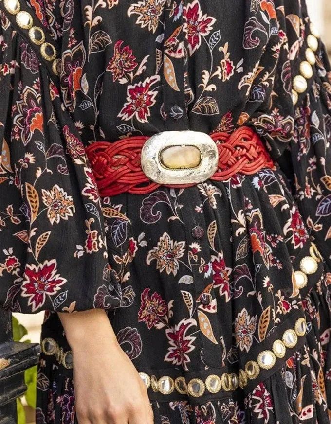 Wildwood Belt Red Leather