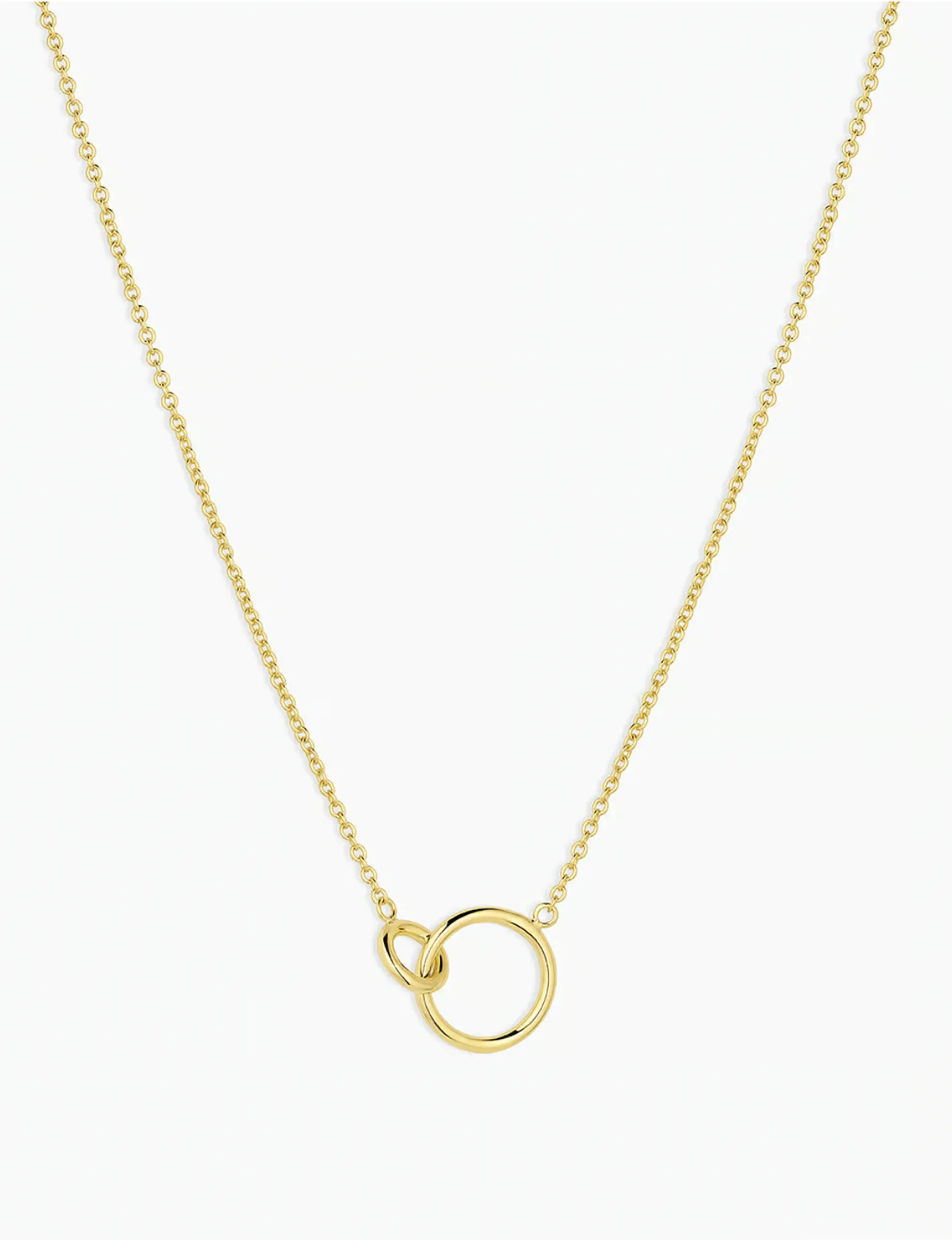Wilshire Charm Adjustable Necklace, Gold Plated
