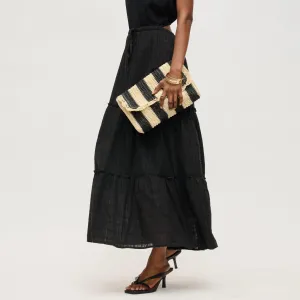 Winnie Clutch Black Natural