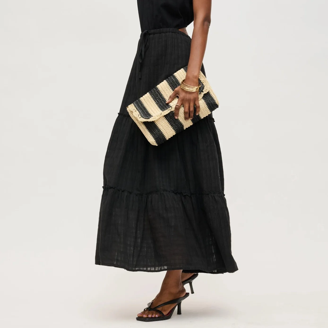 Winnie Clutch Black Natural