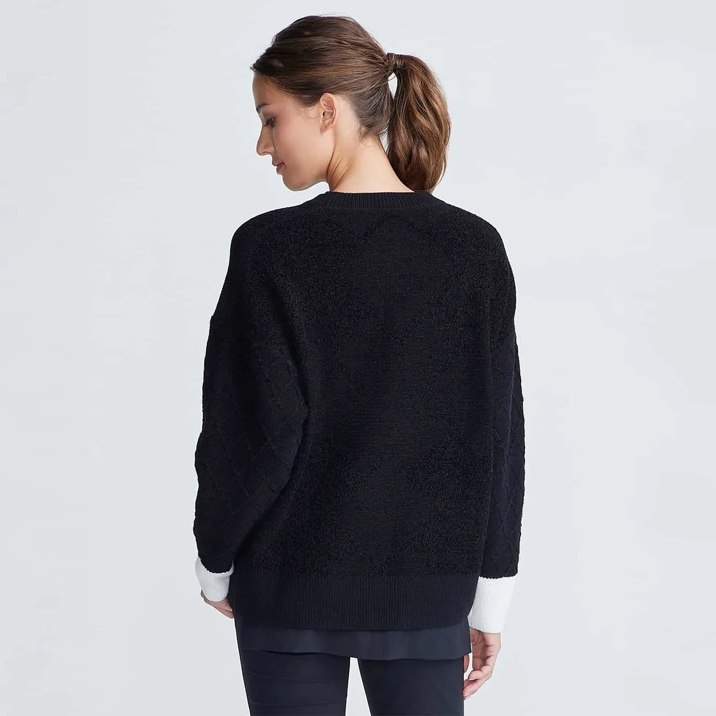 Women's Argyle X Sweater