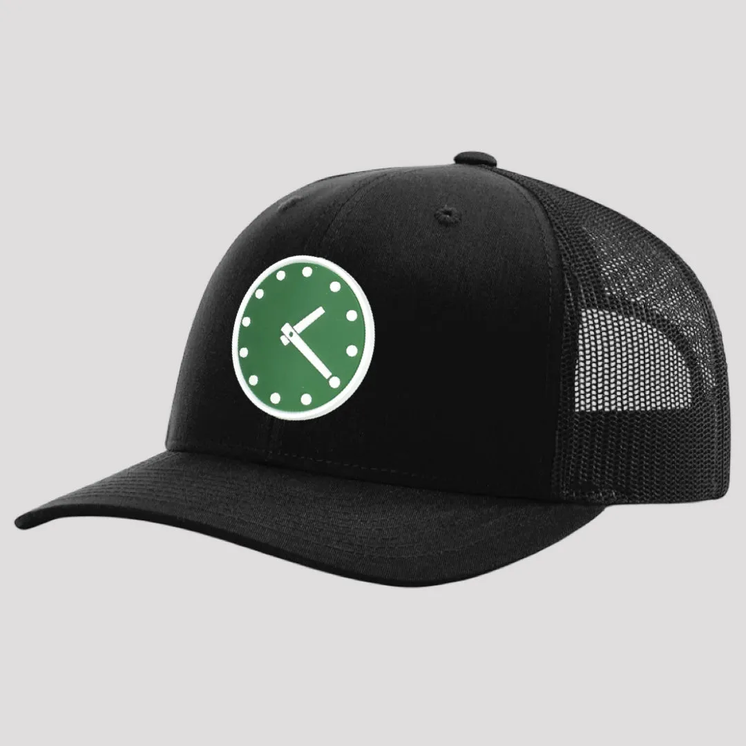 WRIGLEY CLOCK ALL BLACK (SNAPBACK HAT)