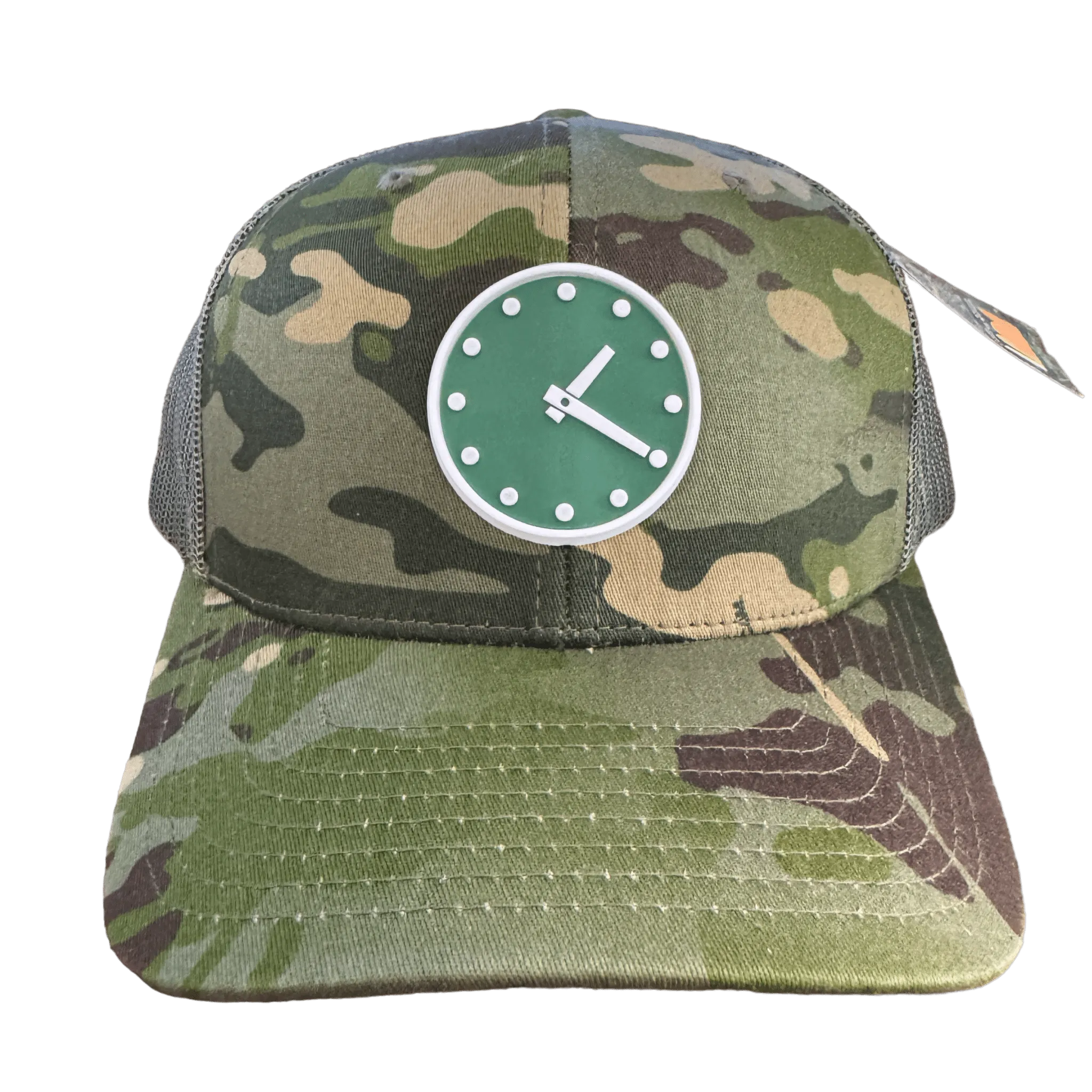 WRIGLEY CLOCK CAMO. (SNAPBACK HAT)