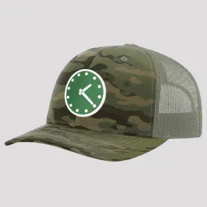 WRIGLEY CLOCK CAMO. (SNAPBACK HAT)