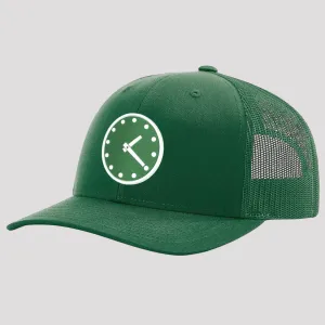 WRIGLEY CLOCK SNAPBACK HAT (GREEN/GREEN)