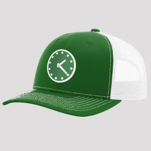 WRIGLEY CLOCK SNAPBACK HAT (GREEN/WHITE)