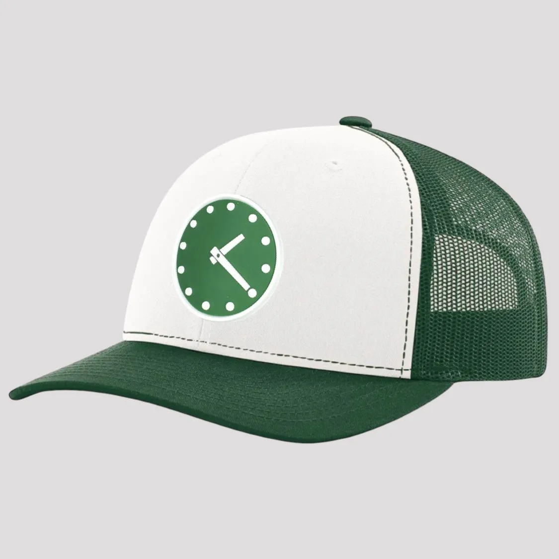 WRIGLEY CLOCK SNAPBACK HAT (WHITE/GREEN)
