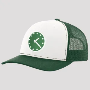WRIGLEY CLOCK SNAPBACK HAT (WHITE/GREEN)