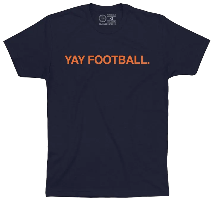YAY FOOTBALL.