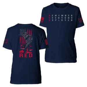 Youth RED Friday T-Shirt - Midnight Navy