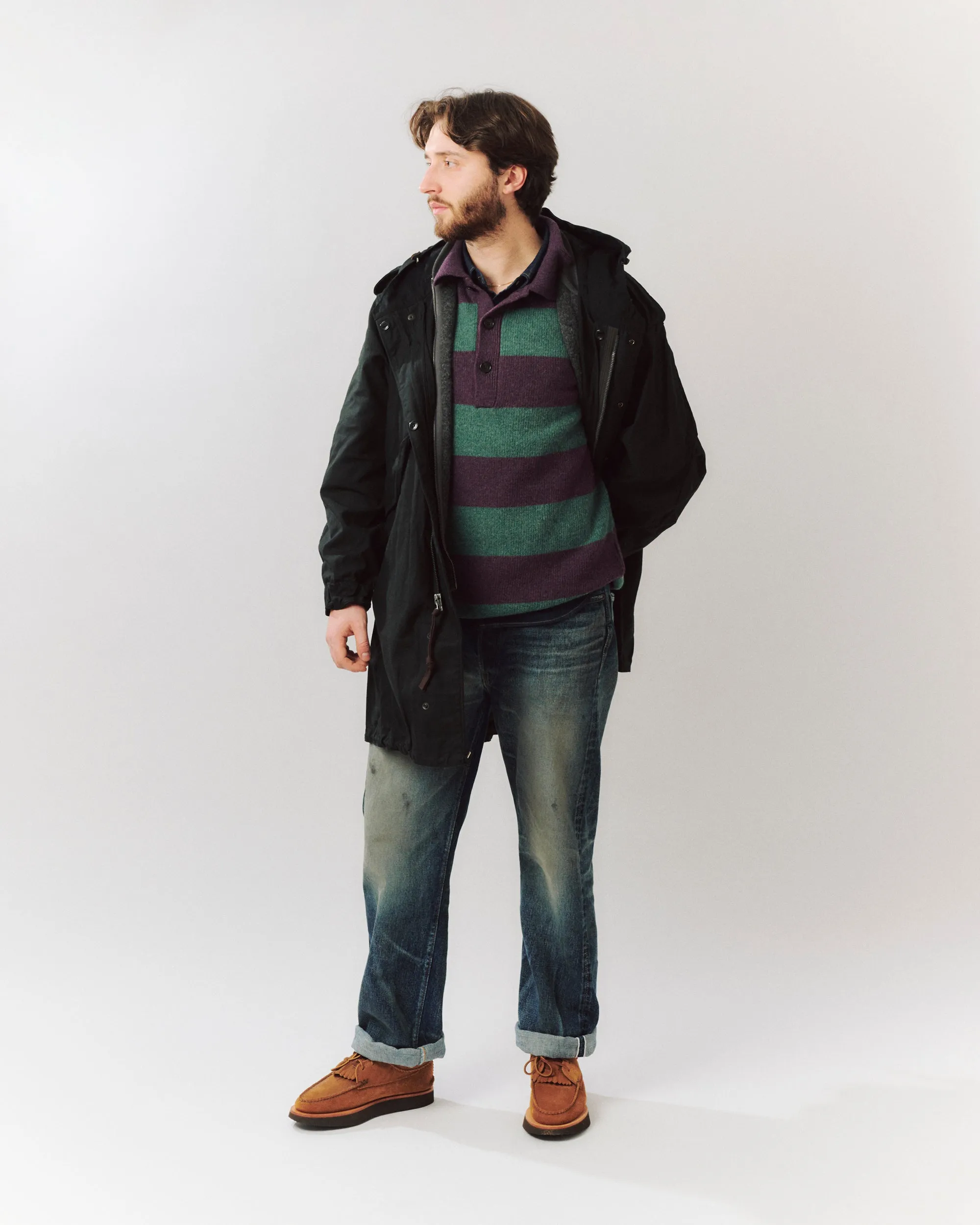 Yuketen Blucher Rocker w/ Kiltie Shoe - FO G Brown