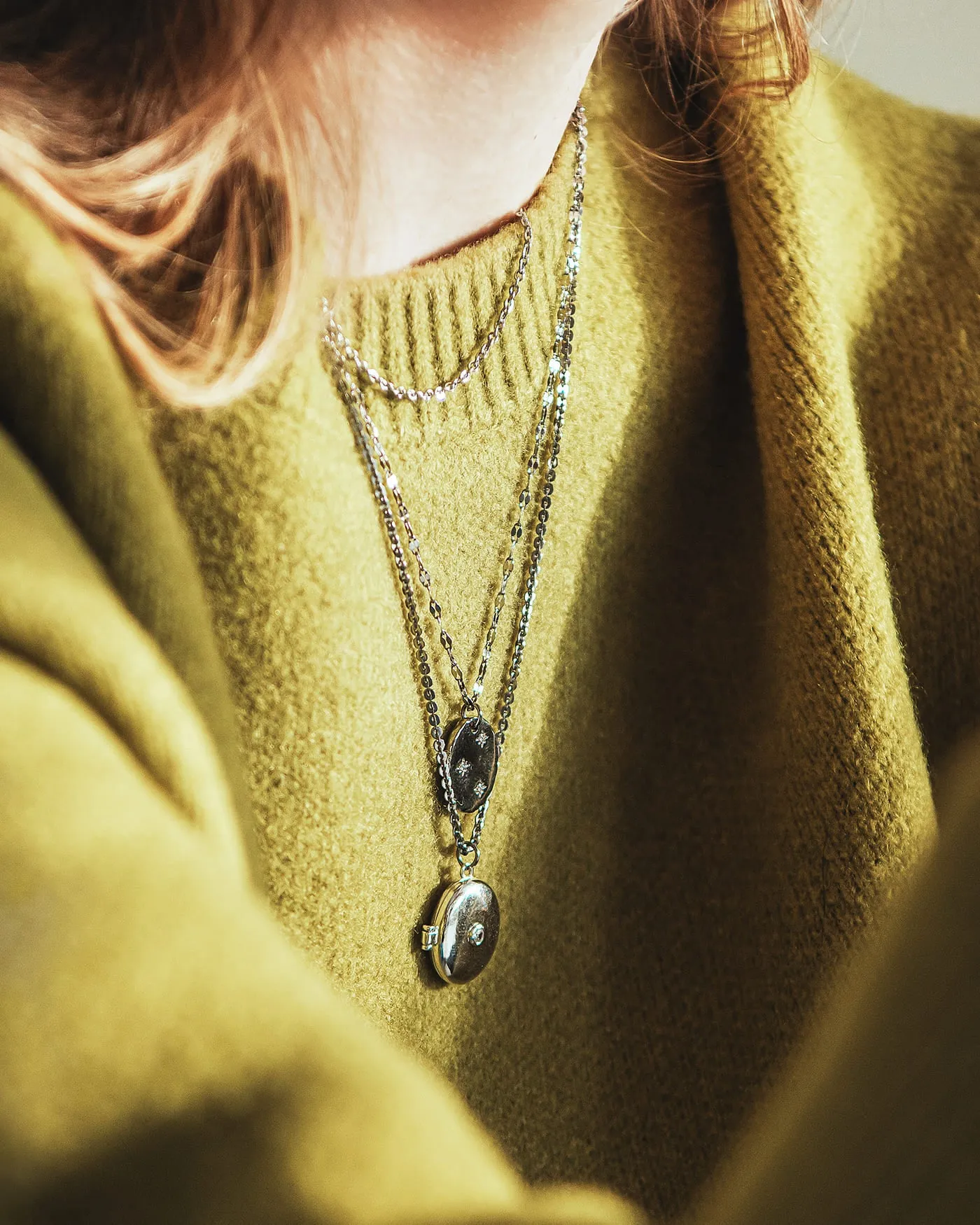 Zephira Silver Necklace