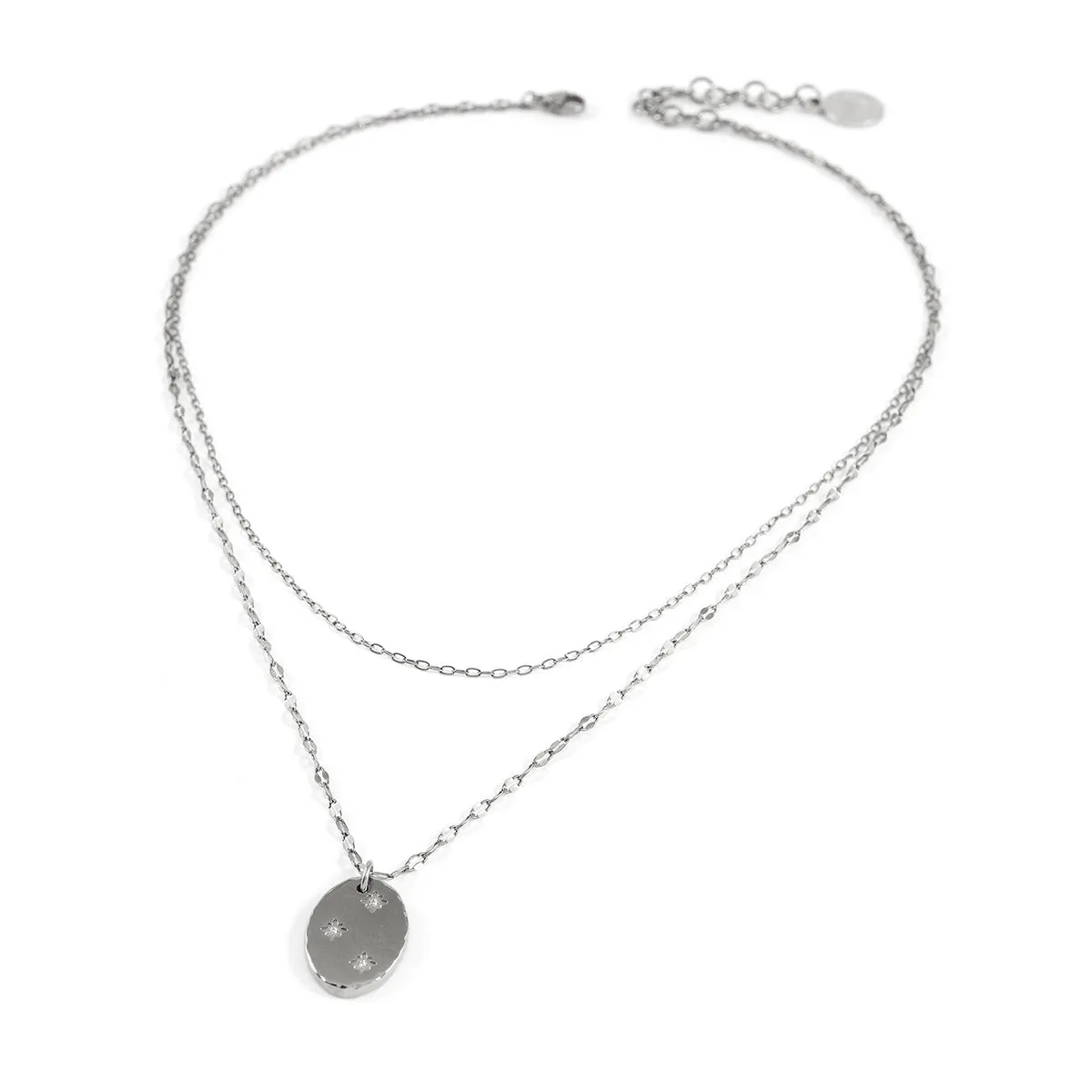 Zephira Silver Necklace