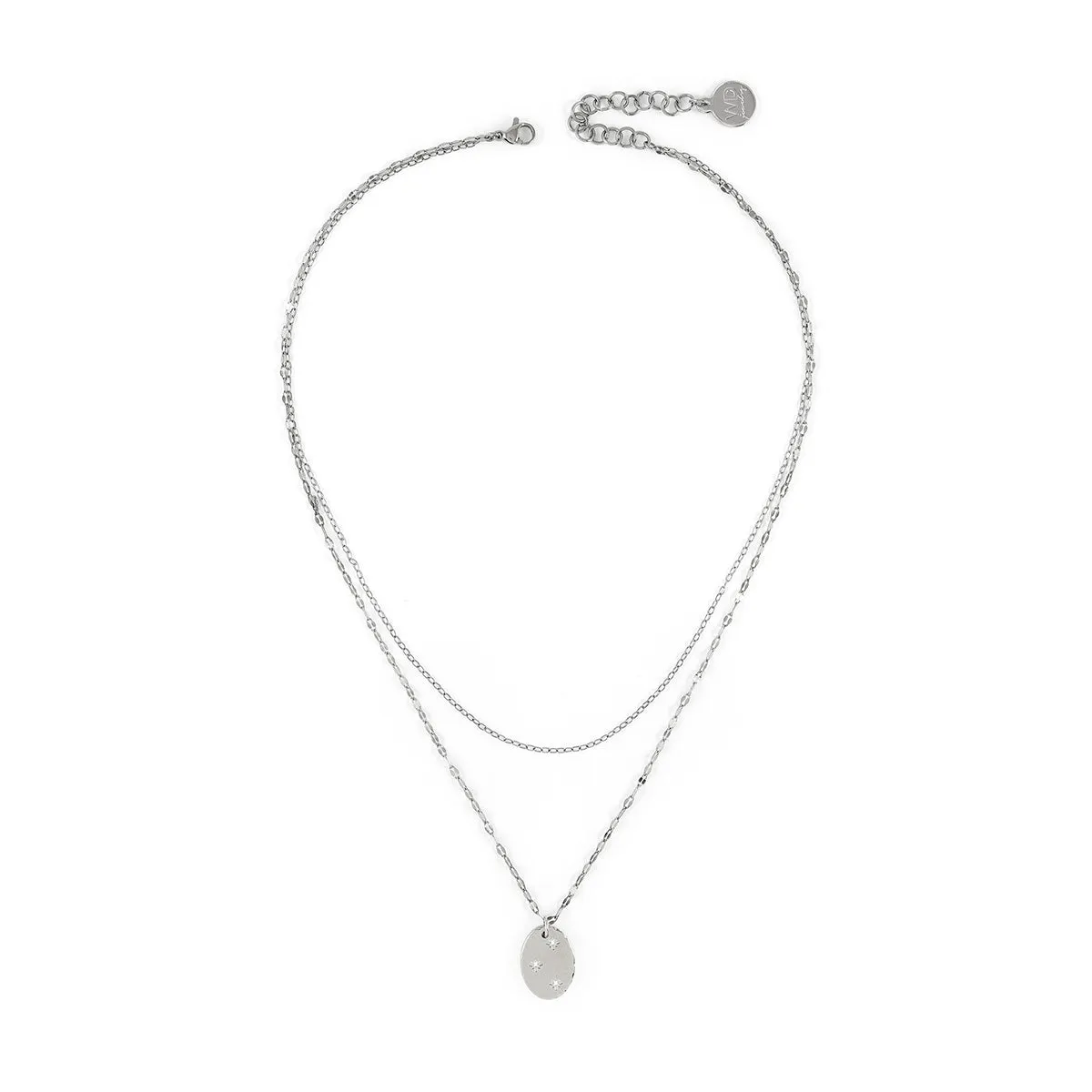 Zephira Silver Necklace